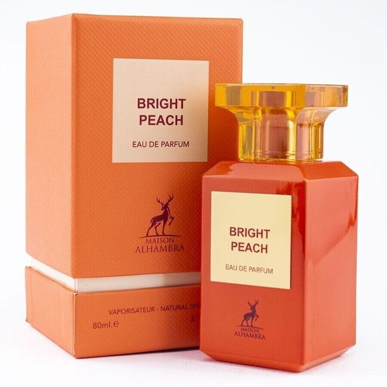 Парфюмерная вода Alhambra Bright Peach 80 мл tabby peach наполнитель силикагелевый 3 8 л