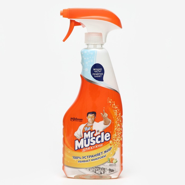 

Чистящее и моющее средство для кухни Mr Muscle Энергия цитруса, 500 мл