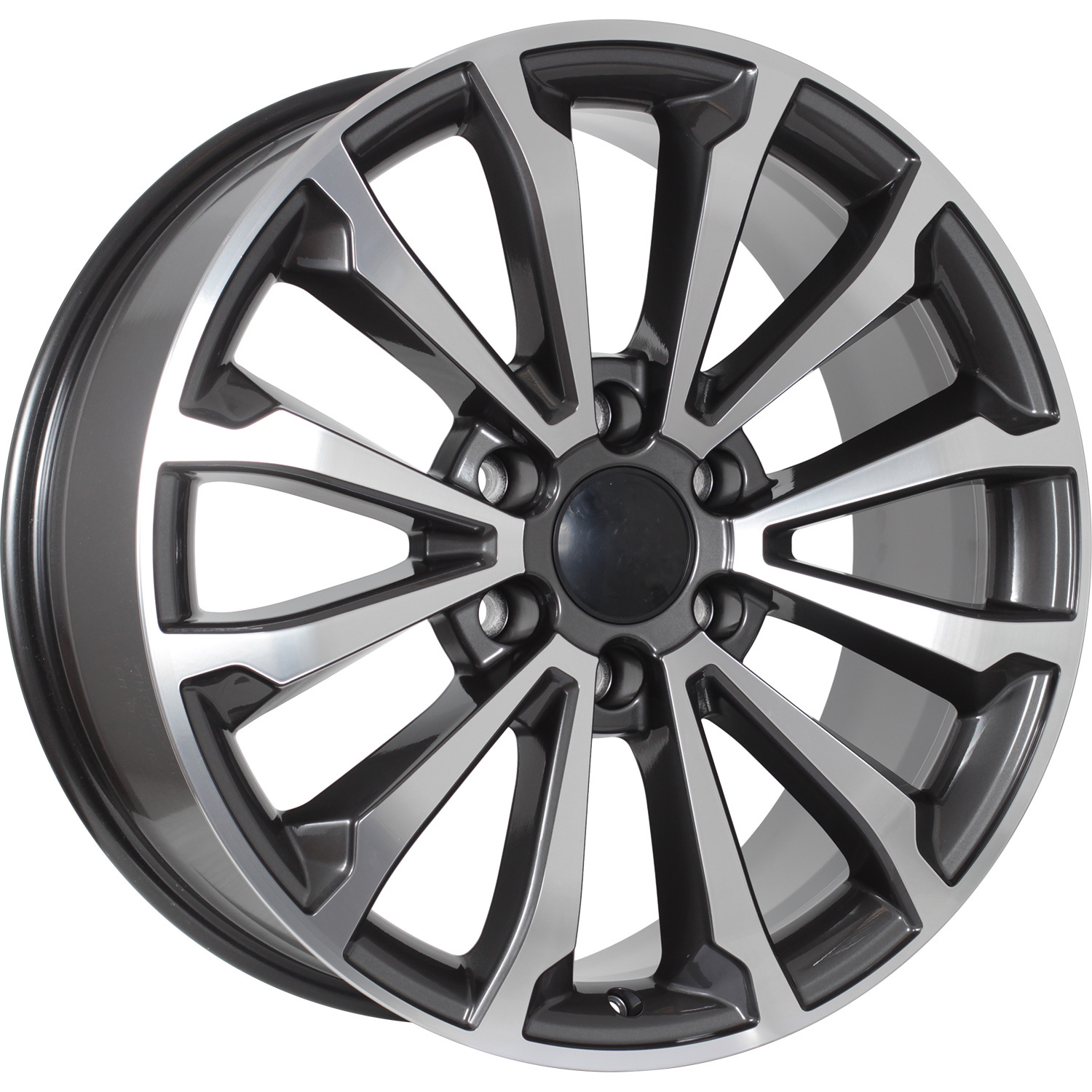 

Диск колесный 8,5X20/6X139,7 Et33 D75,1 Кр006 (Haval H9) Diamond Gloss Graphite (78878) SK, КР006 Haval H9