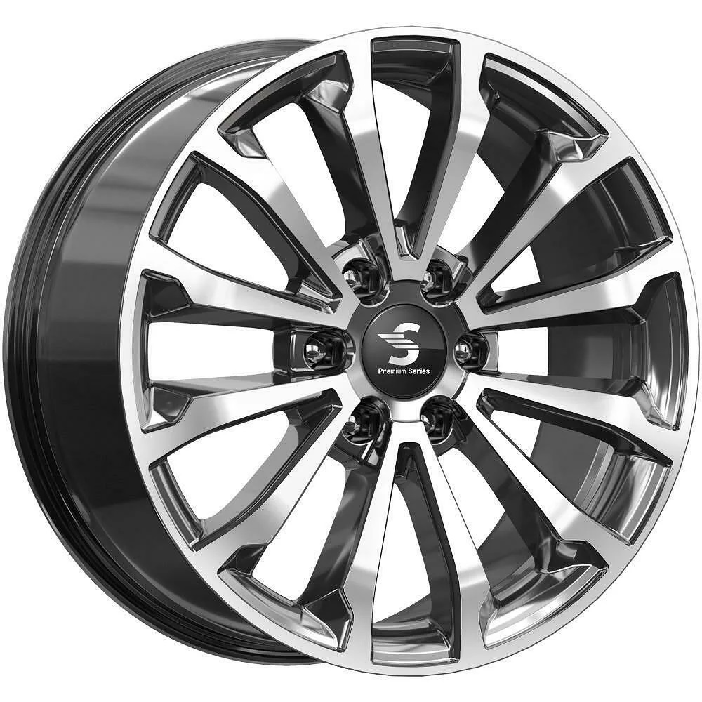 

Диск колесный 8,5X20/6X139,7 Et33 D67,1 Кр006 (Pajero Sport) Diamond Gloss Graphite SKAD а, КР006 Pajero Sport