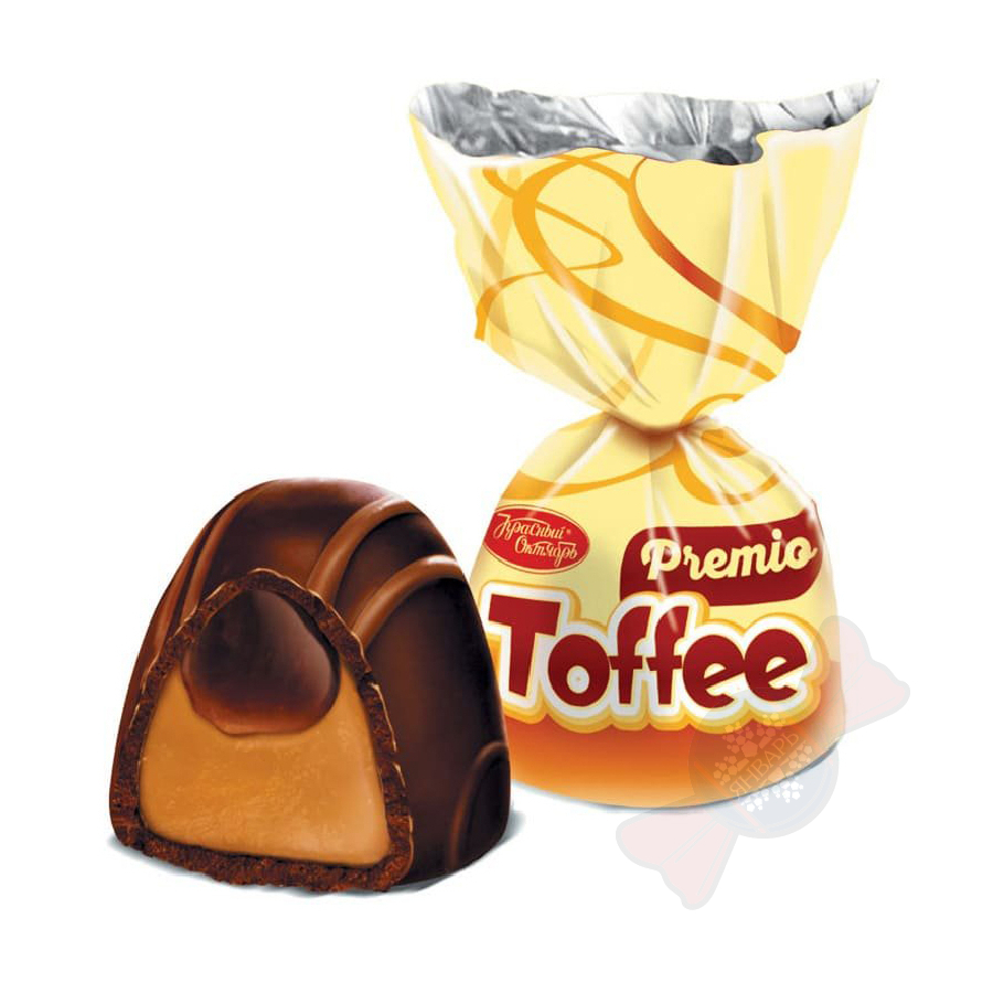 Конфеты Красный Октябрь TOFFEE PREMIO, 500 г