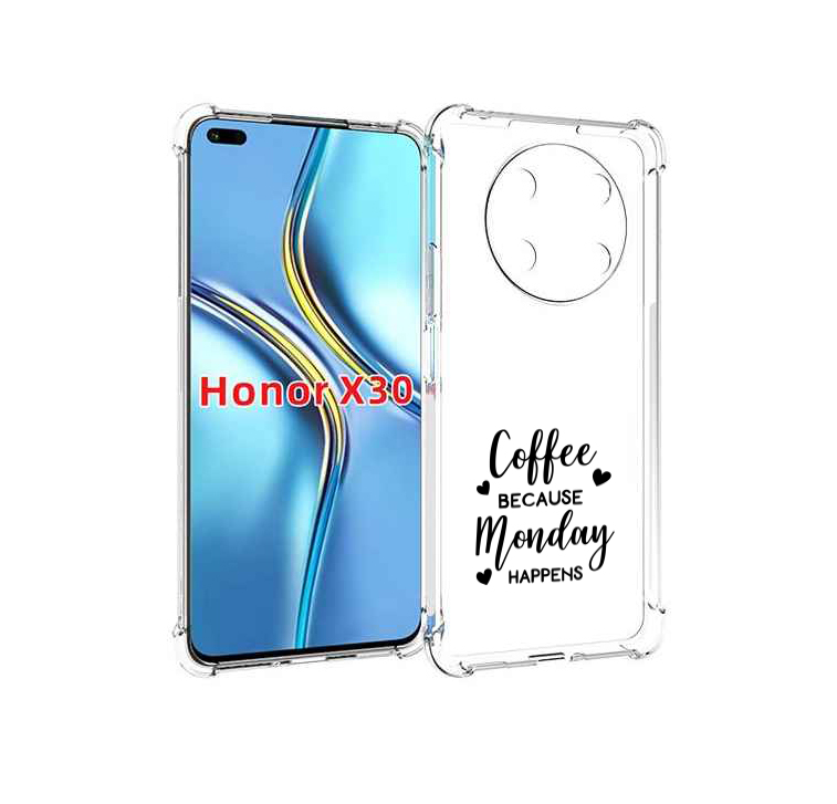 

Чехол MyPads кофе и понедельник стал счастливым для Honor X30 / Magic4 Lite 5G, Прозрачный, Tocco