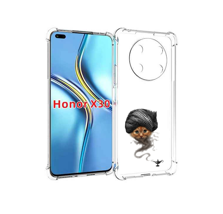 

Чехол MyPads кот джин для Honor X30 / Magic4 Lite 5G, Прозрачный, Tocco
