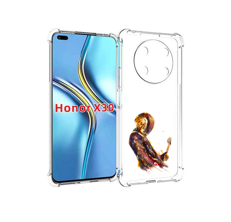 

Чехол MyPads космо-музыкант для Honor X30 / Magic4 Lite 5G, Прозрачный, Tocco