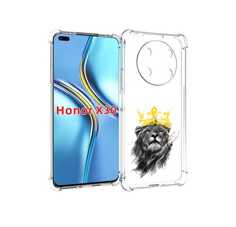 

Чехол MyPads король-лев для Honor X30 / Magic4 Lite 5G, Прозрачный, Tocco