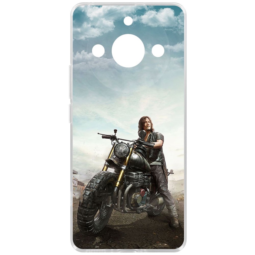 

Чехол-накладка Krutoff Clear Case Ходячие мертвецы. Дэрил для Realme 11 Pro+, Прозрачный