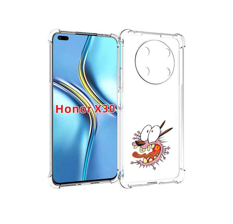 

Чехол MyPads испуганный бобик для Honor X30 / Magic4 Lite 5G, Прозрачный, Tocco