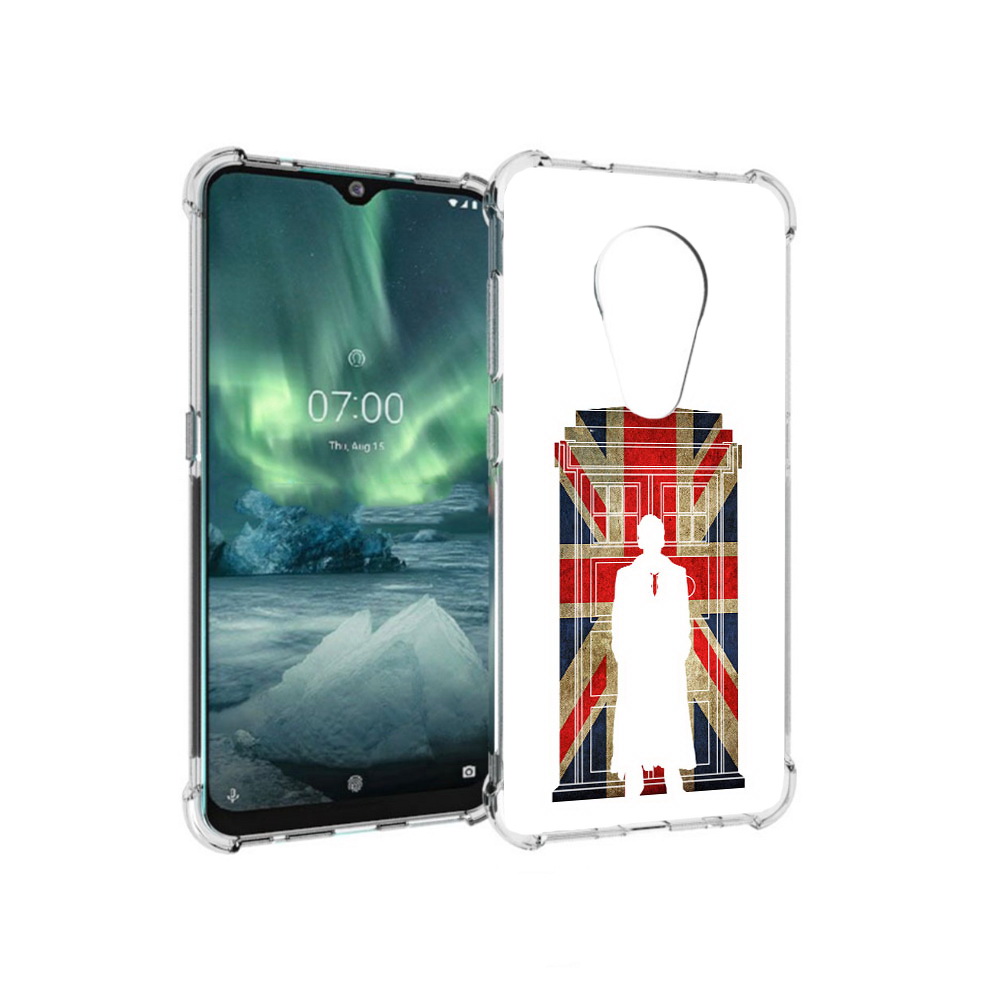

Чехол MyPads Tocco для Nokia 7.2 шерлок холмс (PT139171.105.699), Прозрачный, Tocco