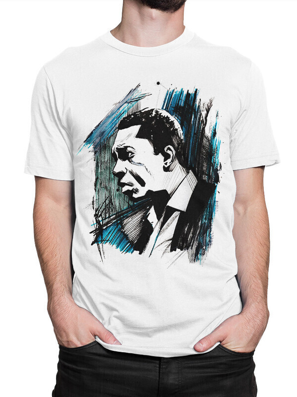 

Футболка мужская Dream Shirts Джон Колтрейн 10009102 белая L, Джон Колтрейн 10009102