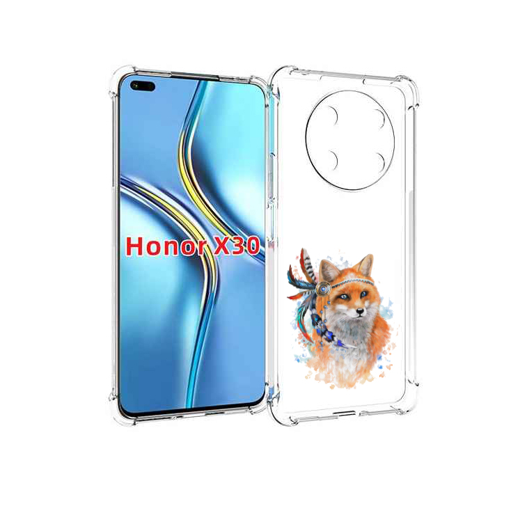 

Чехол MyPads инду лиса для Honor X30 / Magic4 Lite 5G, Прозрачный, Tocco
