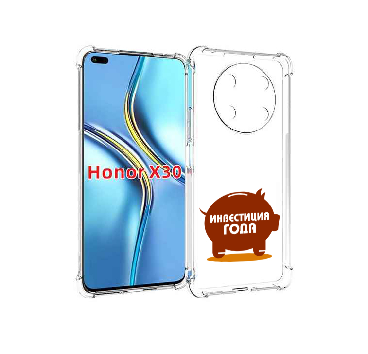 

Чехол MyPads инвестиция для Honor X30 / Magic4 Lite 5G, Прозрачный, Tocco
