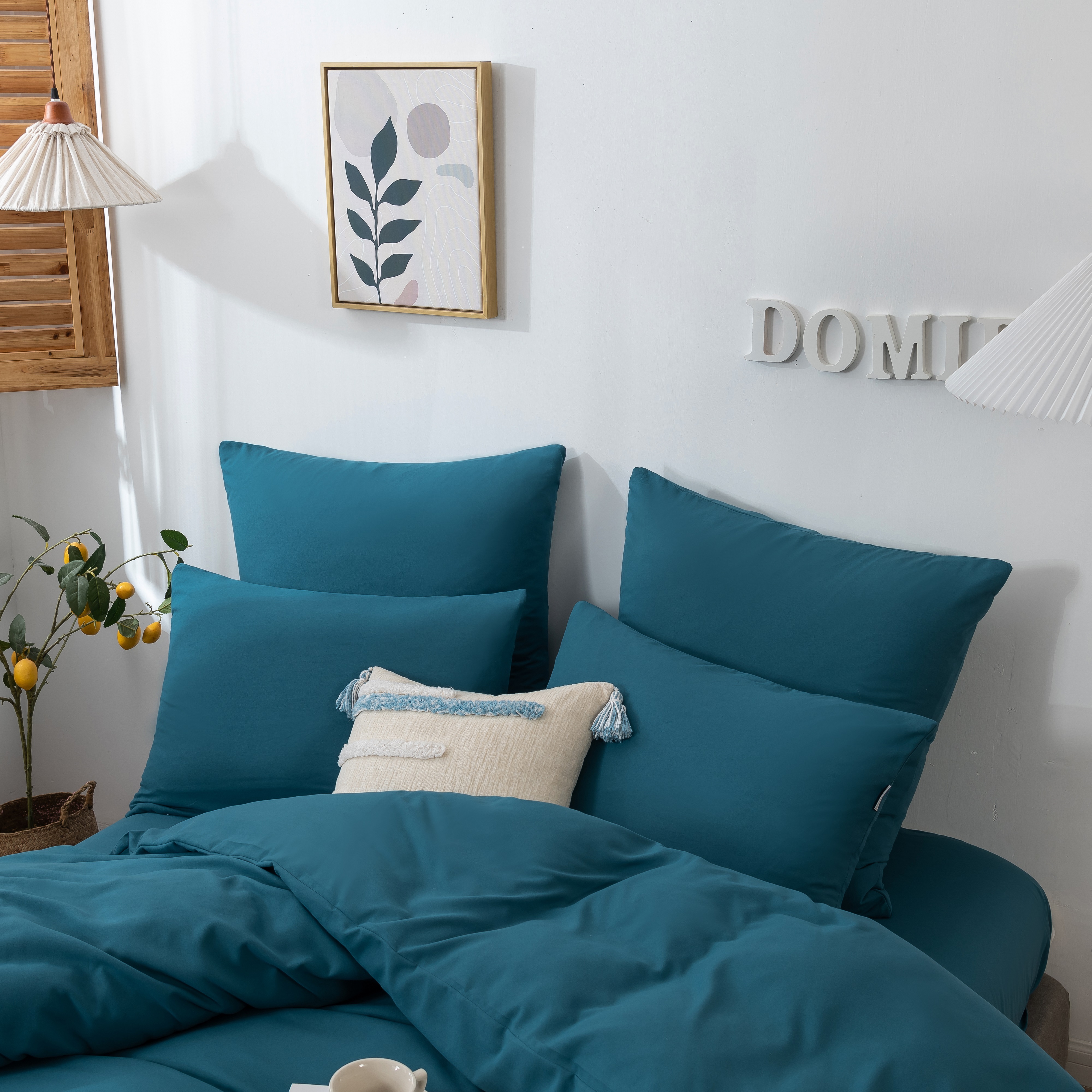 фото Постельное белье domiro colors комплект 1,5 спальный на молнии подарочный набор