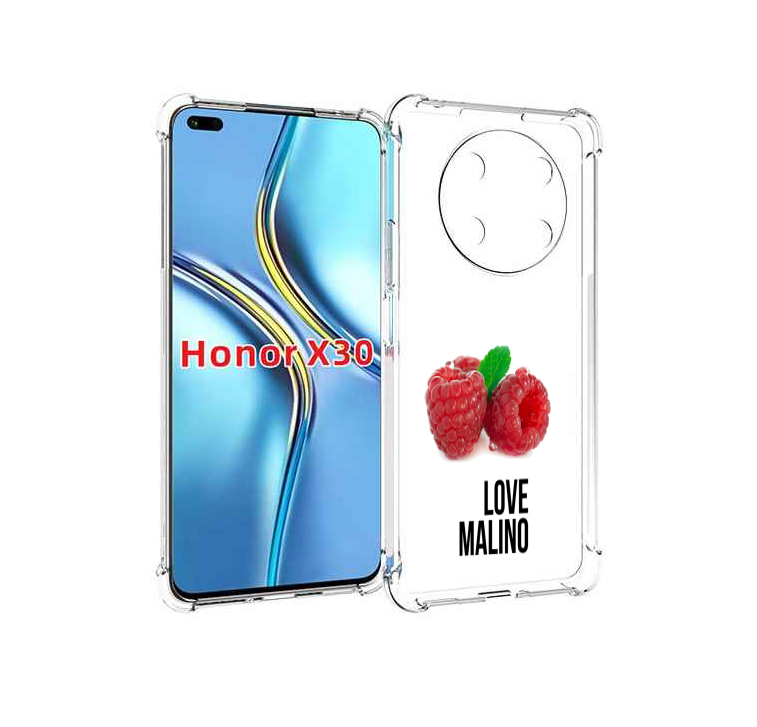 

Чехол MyPads Бренд лове малино для Honor X30 / Magic4 Lite 5G, Прозрачный, Tocco