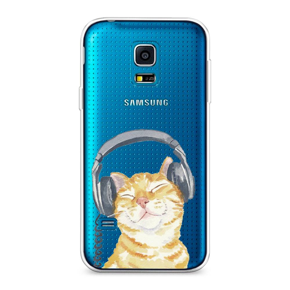 

Чехол Awog "Кот меломан" для Samsung Galaxy S5 mini