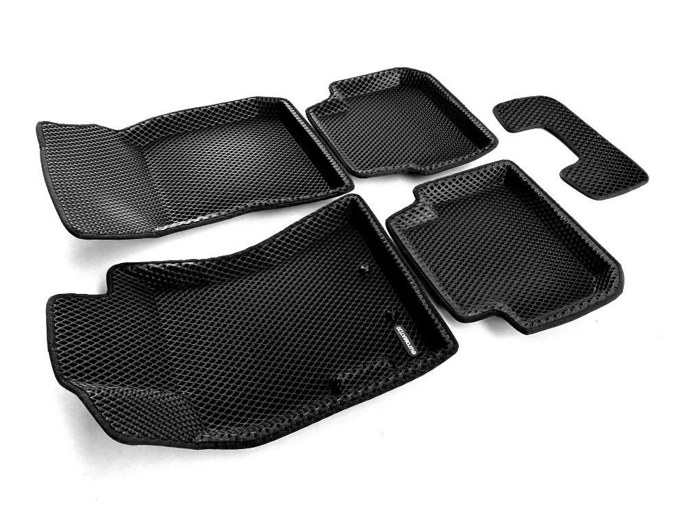 фото Euromat коврики в салон eva 3d euro-std subaru forester (2008-2012) (черные) em3deva-00470