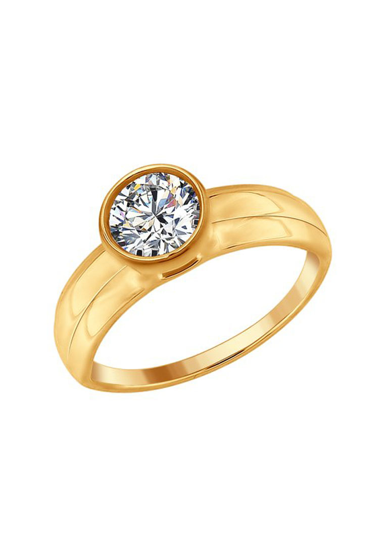 

Кольцо из серебра с фианитом р. , SOKOLOV 93010686, 93010686_k