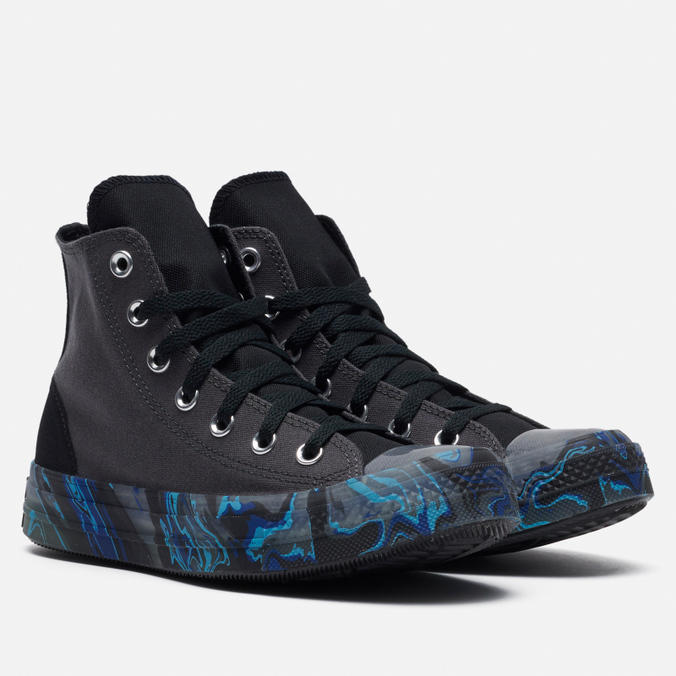 

Кеды Converse Chuck Taylor All Star CX Marbled High чёрный, размер 39 EU, Черный, Chuck Taylor All Star CX Marbled High