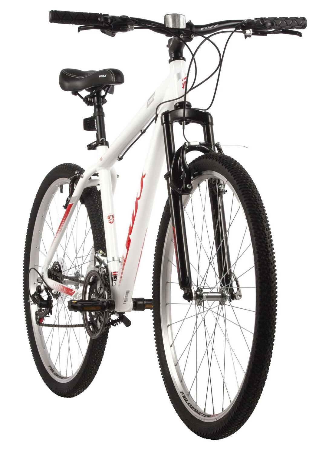Велосипед Foxx 27.5 ATLANTIC белый, алюминий, размер 16 (27AHV.ATLAN.16WH2)