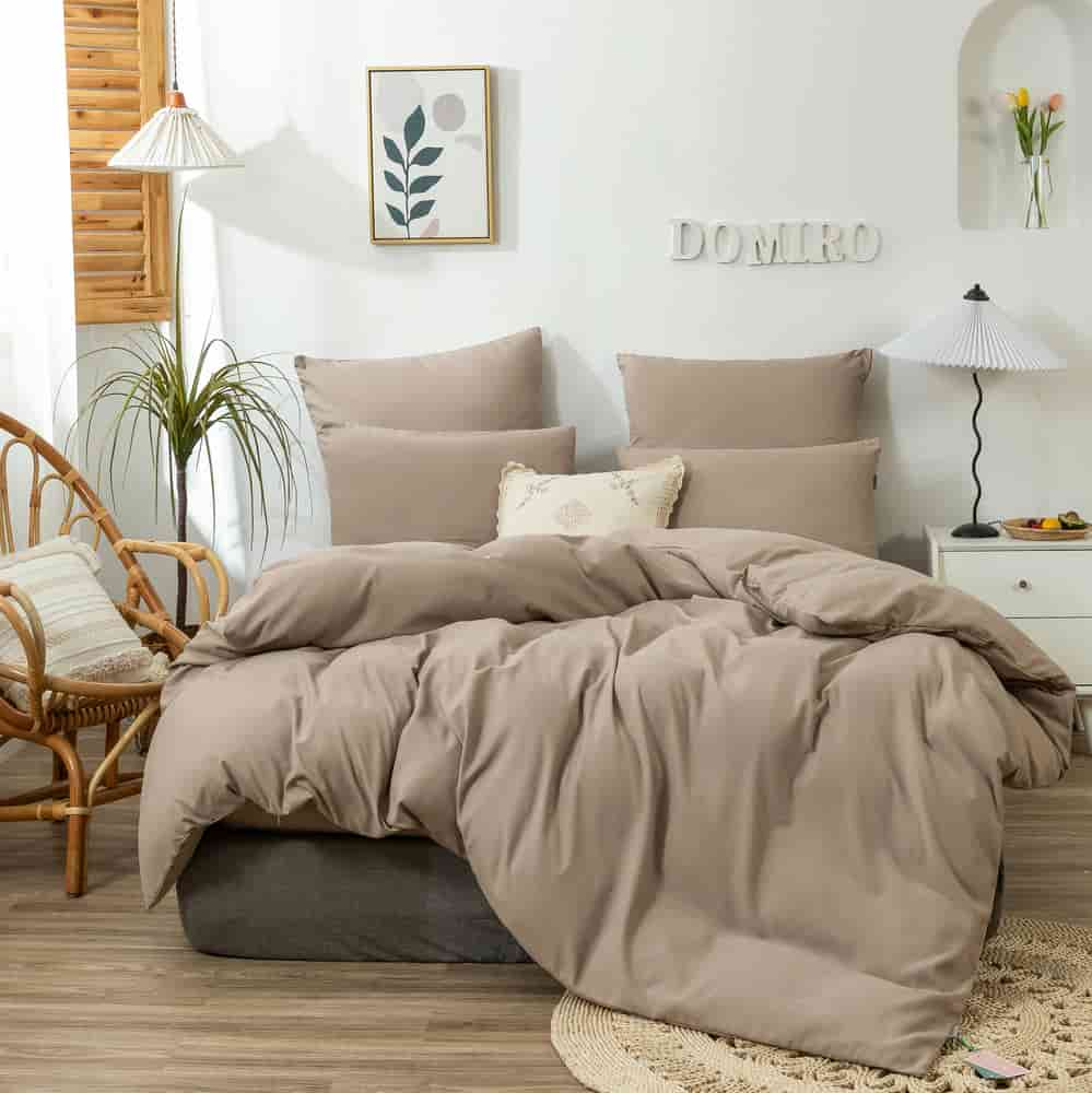 

Постельное белье DOMIRO Colors комплект 2 спальный на молнии подарочный набор, COL00625