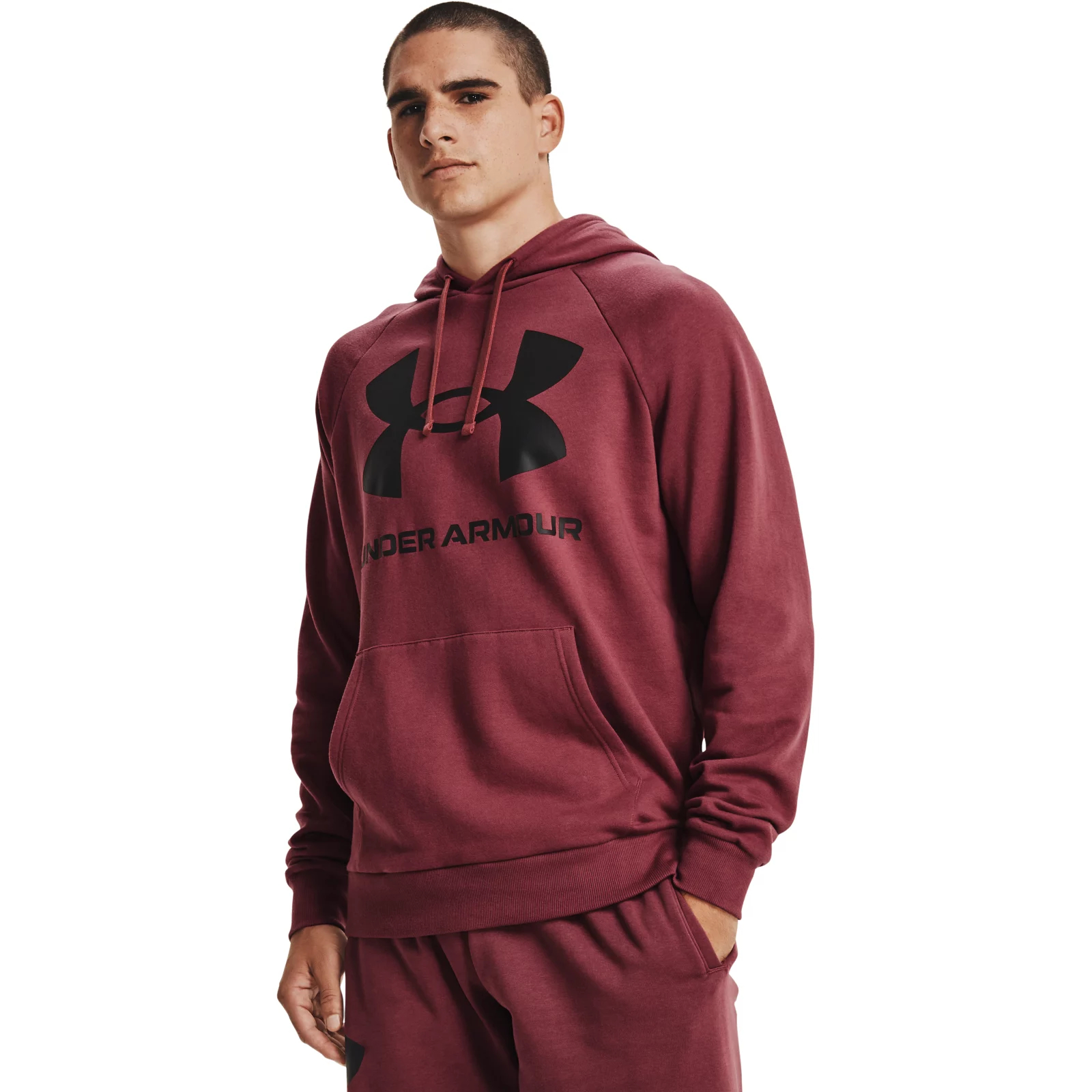 

Худи мужское Under Armour 1357093-652 бордовое L, 1357093-652