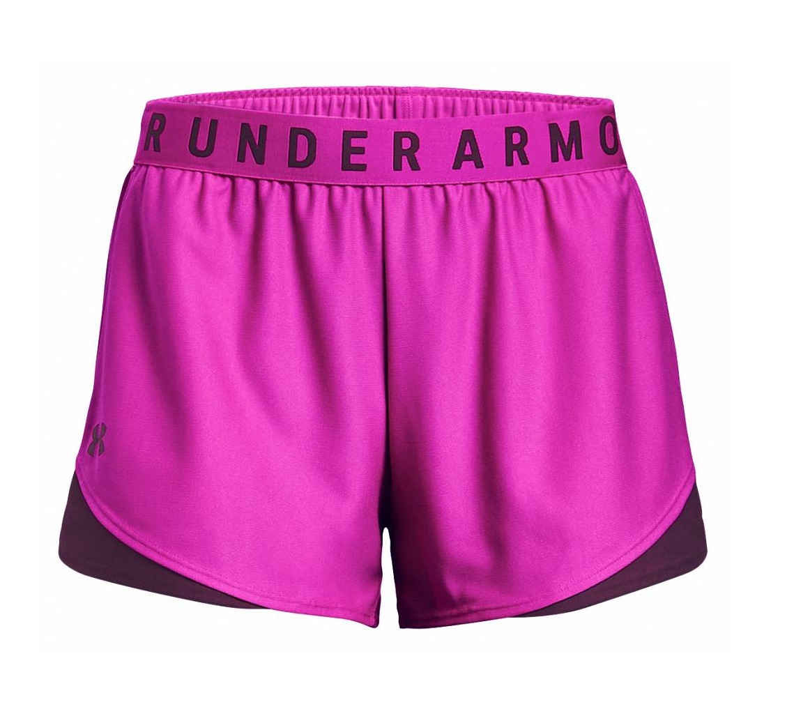 фото Спортивные шорты женские under armour play up shorts 3.0 розовые xs