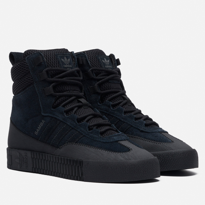 

Женские кроссовки adidas Originals Samba Boot чёрный, размер 36.5 EU, Samba Boot