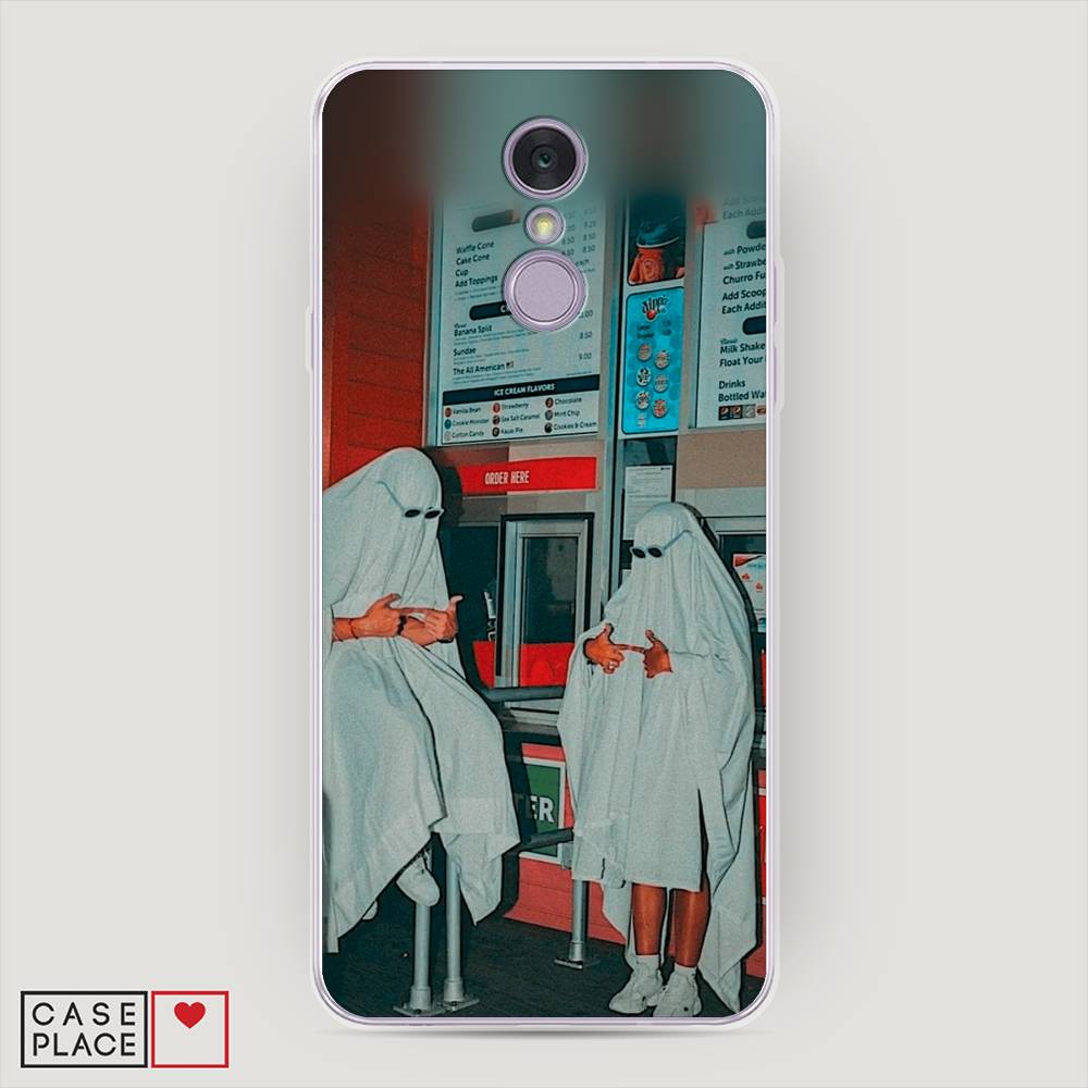 

Чехол Awog на LG Q7 (Plus, Alpha) "Chillin Killin", Красный, 83550-9