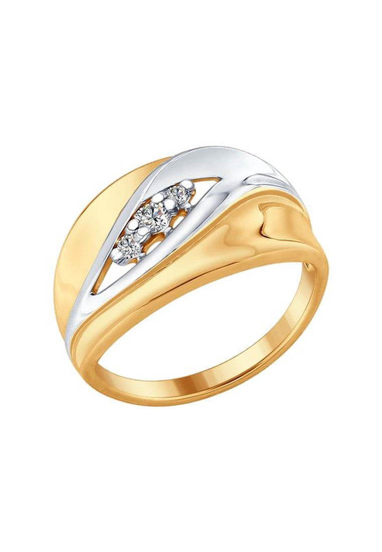

Кольцо из серебра с фианитом р.  SOKOLOV 93010681, 93010681_k