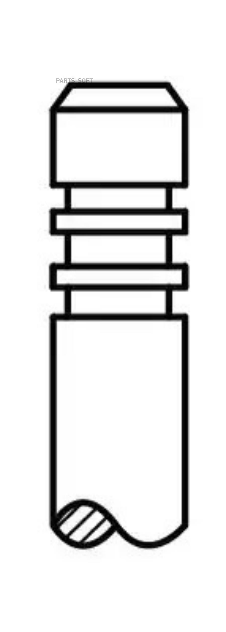 

AE Клапан выпускной (1шт)MB M(W164)/E(W212)/C(W204)/M272.967/M272.980 /M272.961