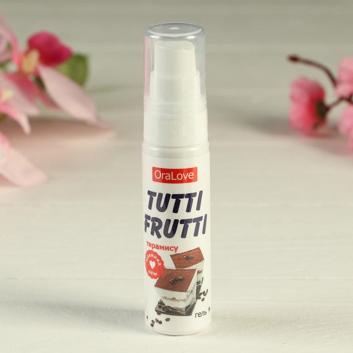

Съедобная смазка "OraLove. tutti-frutti тирамису", для орального секса, 30 г