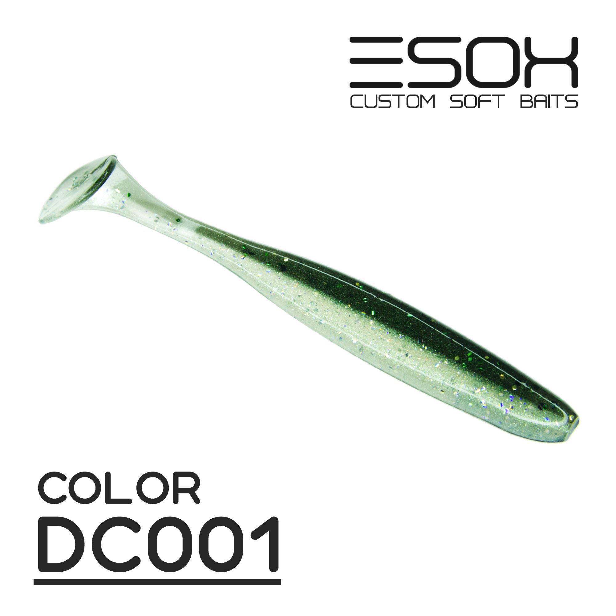 

Силиконовая приманка Esox Sheasy 80 мм цвет dc001 6 шт, Разноцветный, Sheasy
