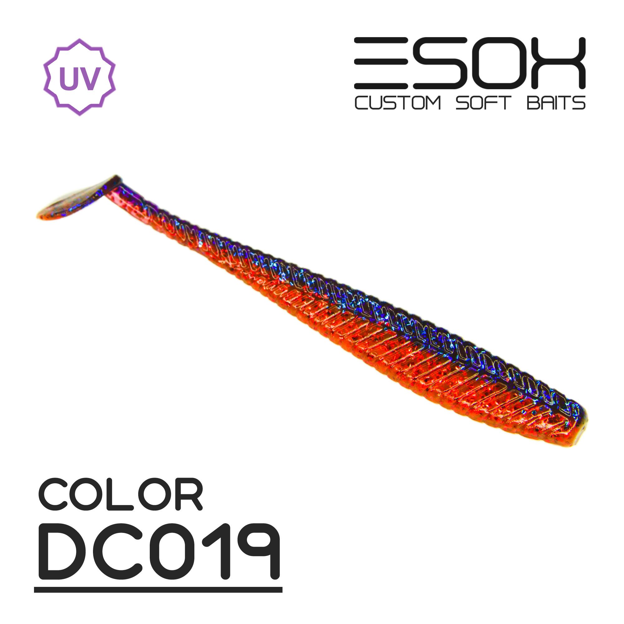 

Силиконовая приманка Esox Tratta 89 мм цвет dc019 6 шт, Разноцветный, Tratta