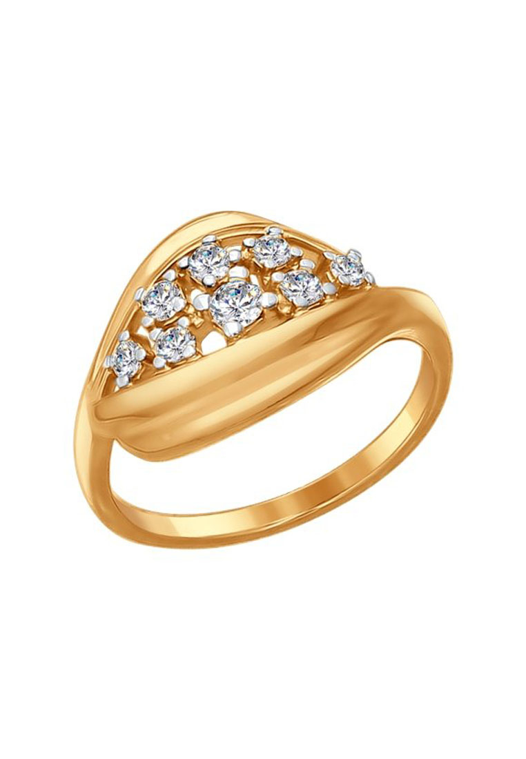 

Кольцо из серебра с фианитом р. , SOKOLOV 93010583, 93010583_k