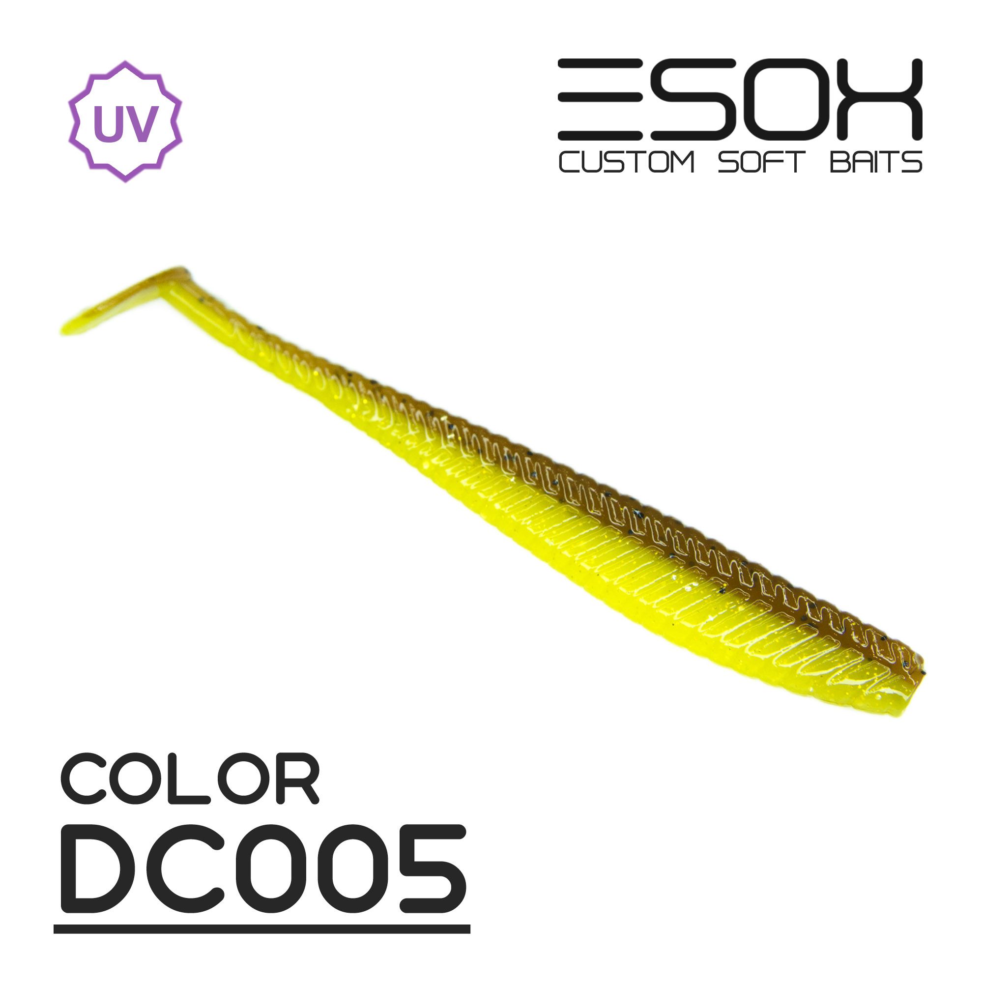 

Силиконовая приманка Esox Tratta 89 мм цвет dc005 6 шт, Разноцветный, Tratta