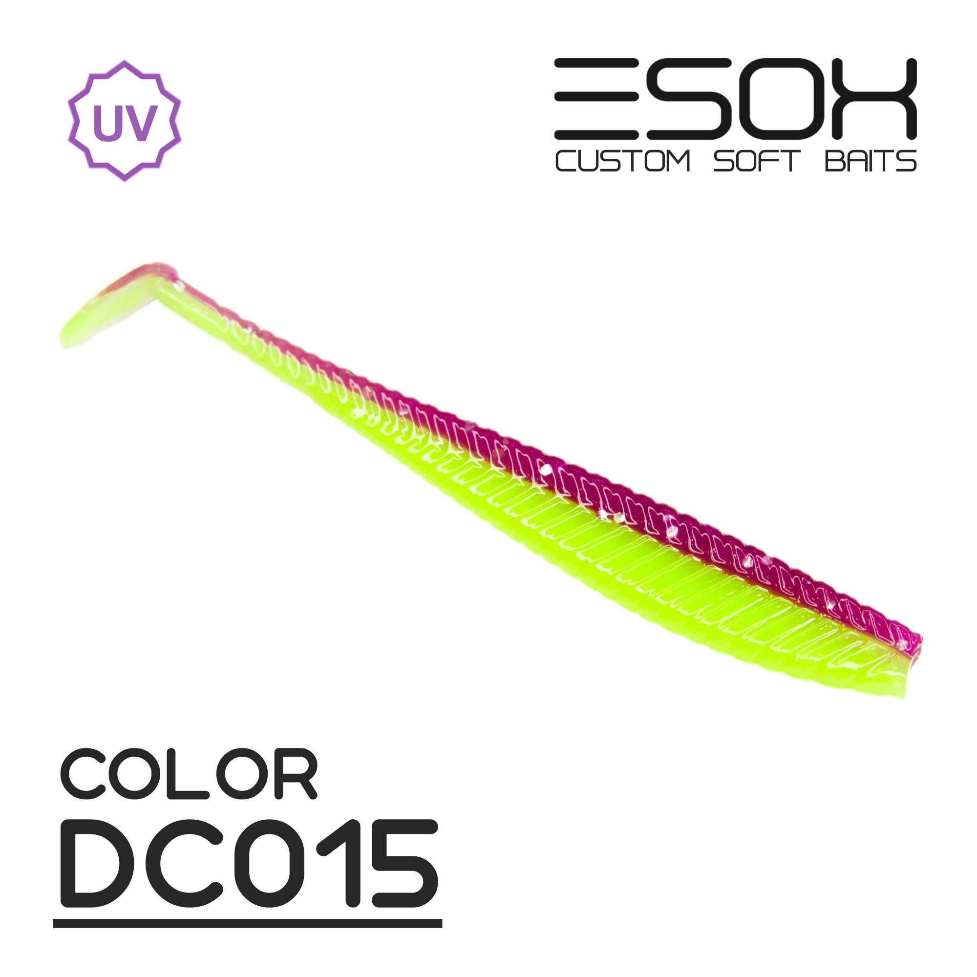 

Силиконовая приманка Esox Tratta 89 мм цвет dc015 6 шт, Разноцветный, Tratta