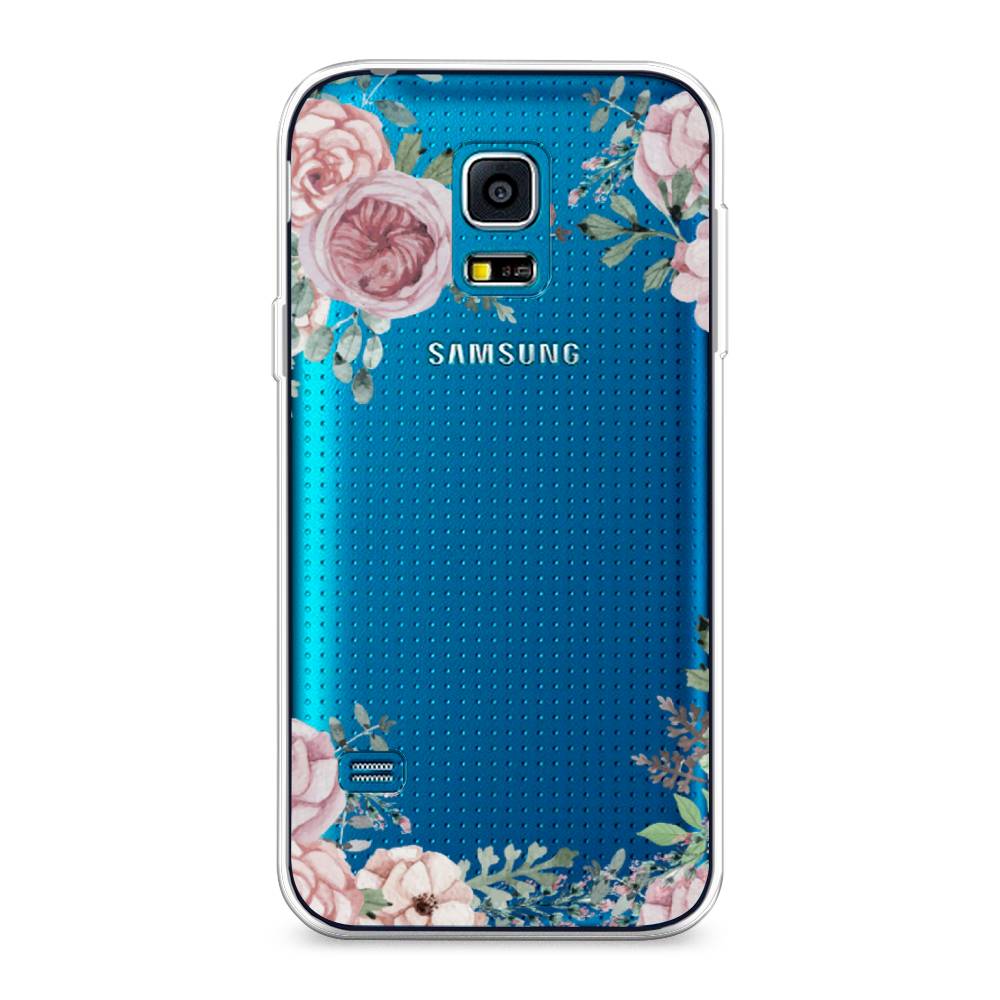 

Чехол Awog "Нежные розы акварель" для Samsung Galaxy S5 mini, 24250-8