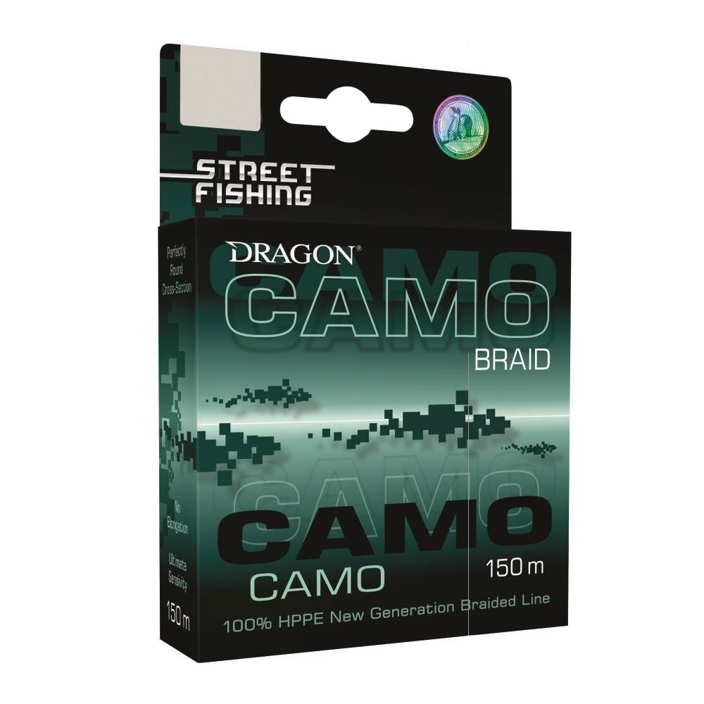 

Шнур Dragon Street Fishing Camo (150m 0,08mm 5.90kg) 43-00-2
