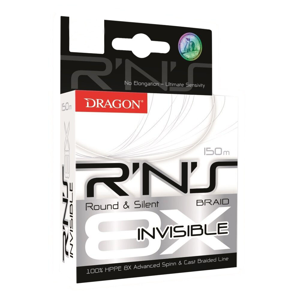 

Шнур Dragon R'N'S 8X Invisible (150m 0,08mm 5.90kg) 42-03-3
