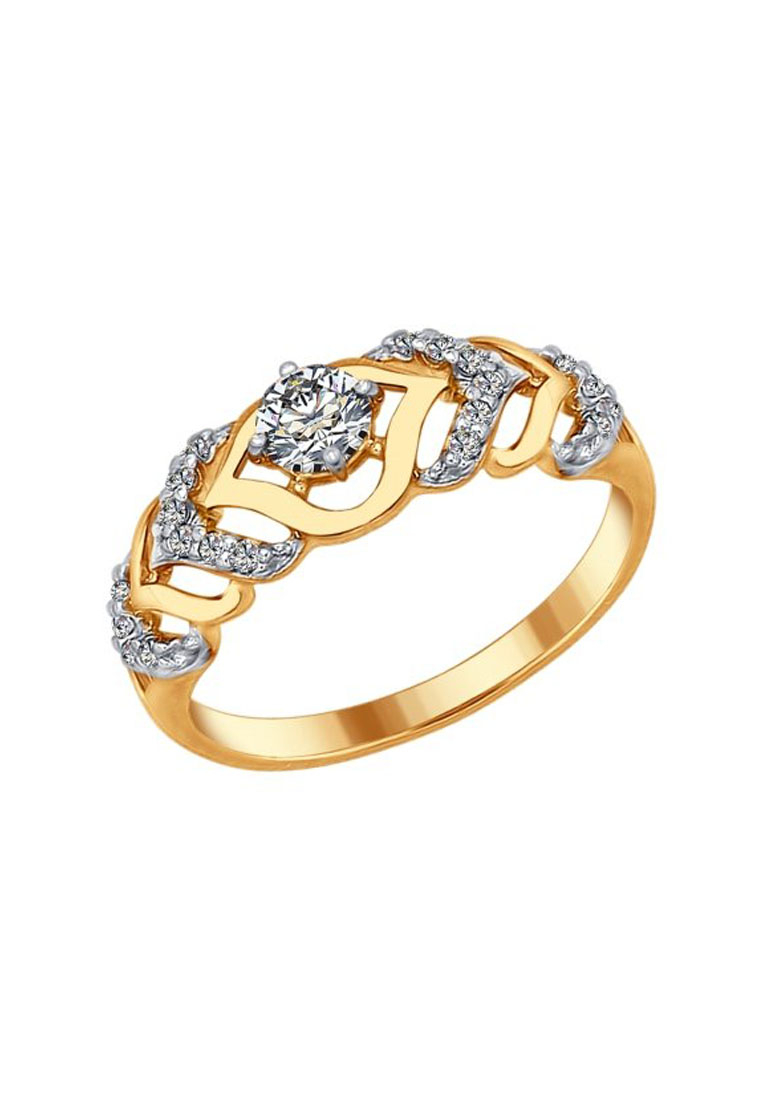 

Кольцо из серебра с фианитом р.  SOKOLOV 93010678, 93010678_k