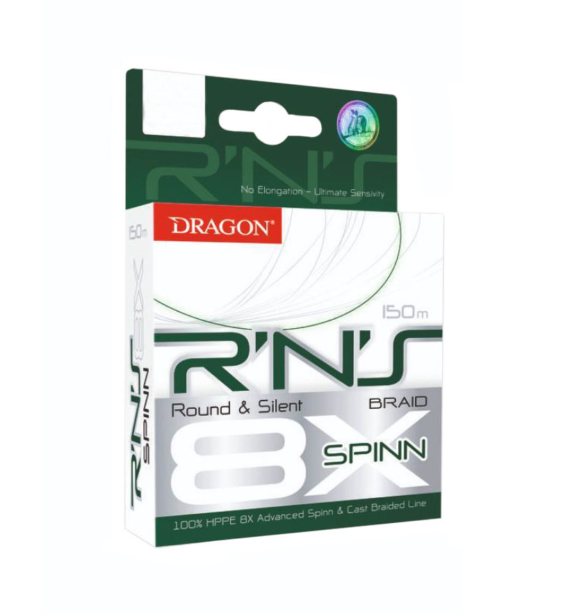 

Шнур Dragon R'N'S 8X Spinn (150m 0,08mm 5.90kg) 42-03-1