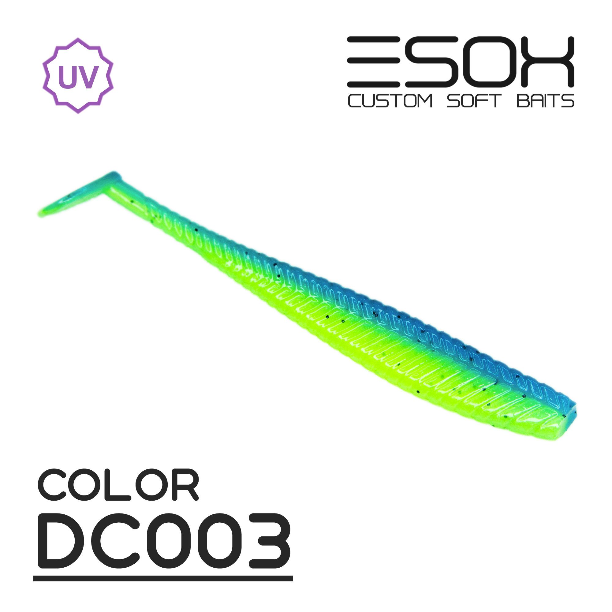 

Силиконовая приманка Esox Tratta 106 мм цвет dc003 5 шт, Разноцветный, Tratta