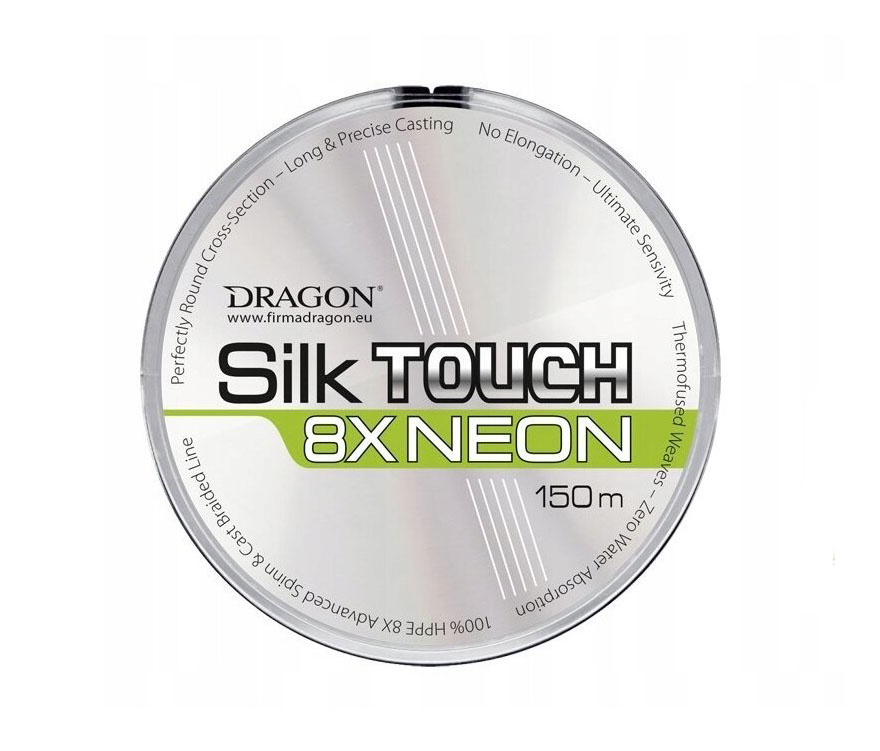 

Шнур Dragon SilkTouch 8X (150m Lemon 0,16mm 16.10kg) 42-00