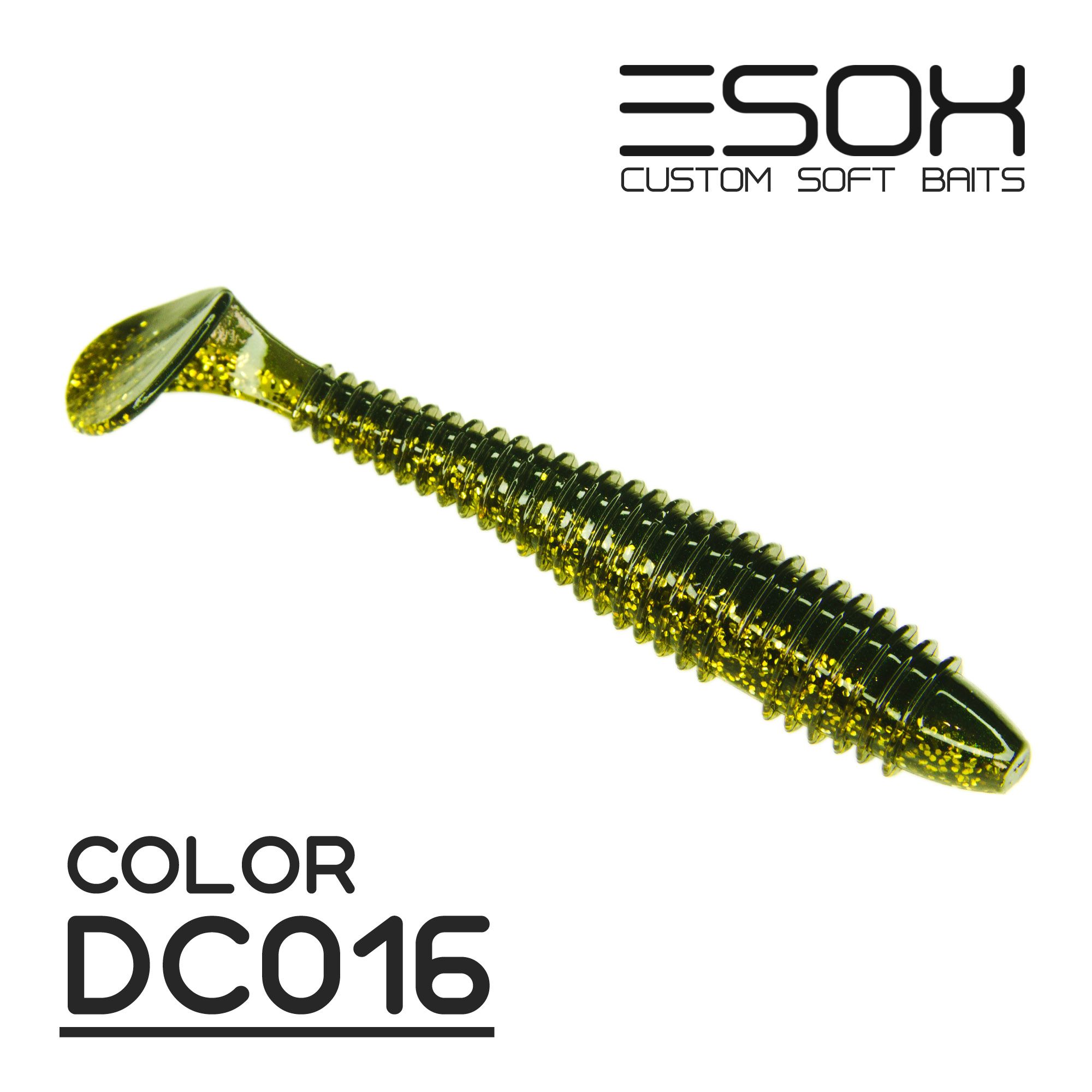 

Силиконовая приманка Esox Swinky Fat 92 мм цвет dc016 4 шт, Разноцветный, Swinky Fat