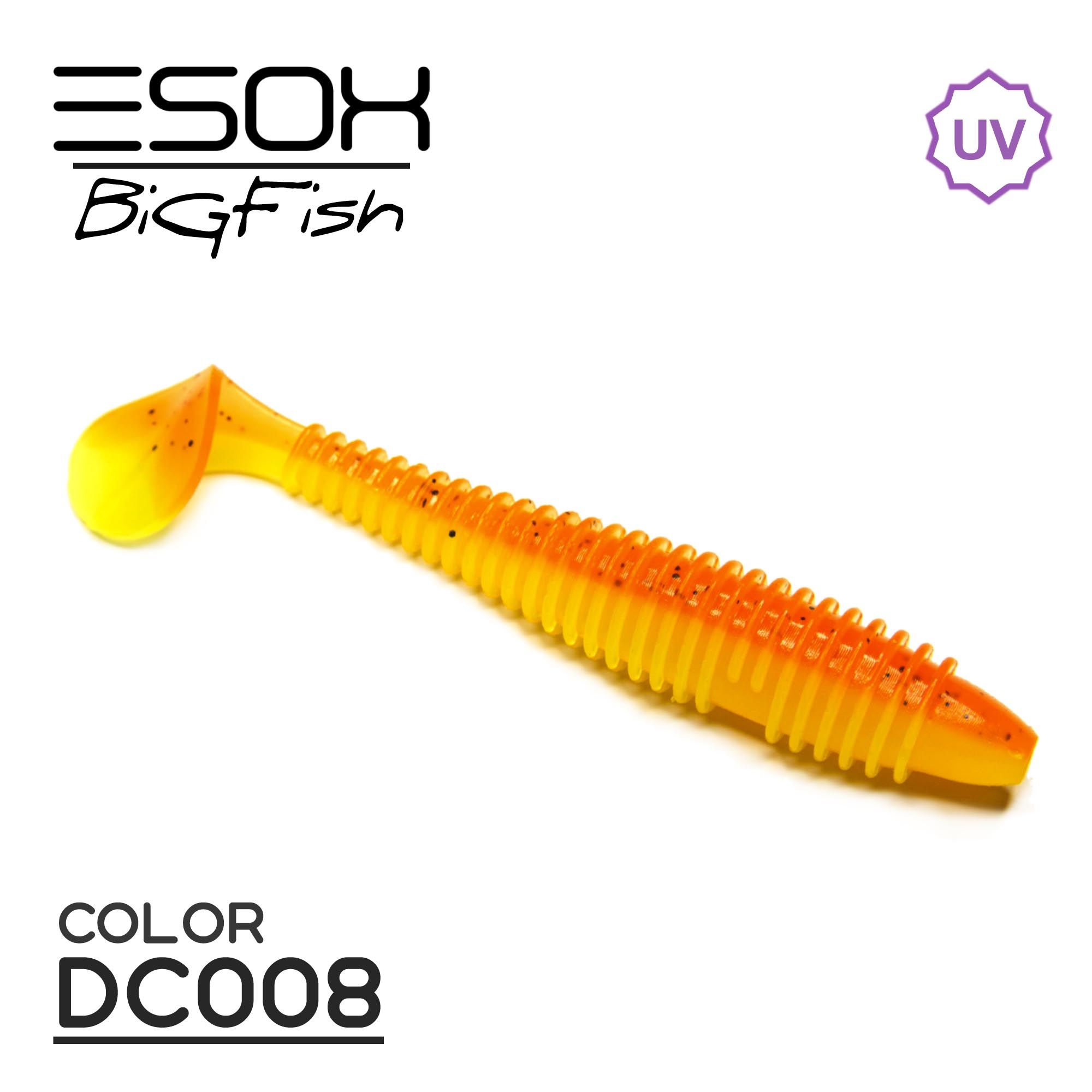 

Силиконовая приманка Esox Swinky Fat 173 мм цвет dc008 3 шт, Разноцветный, Swinky Fat