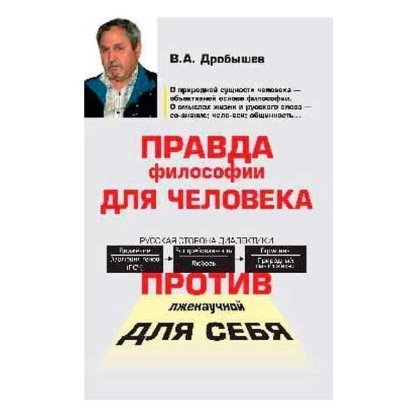 

OLDIM-6840 Правда философии для человека. Против лженаучной для себя. Дробышев В.а.
