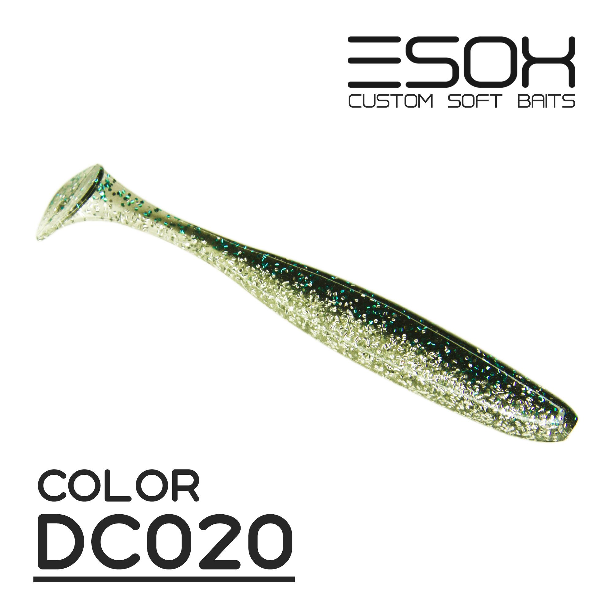 

Силиконовая приманка Esox Sheasy 92 мм цвет dc020 5 шт, Разноцветный, Sheasy