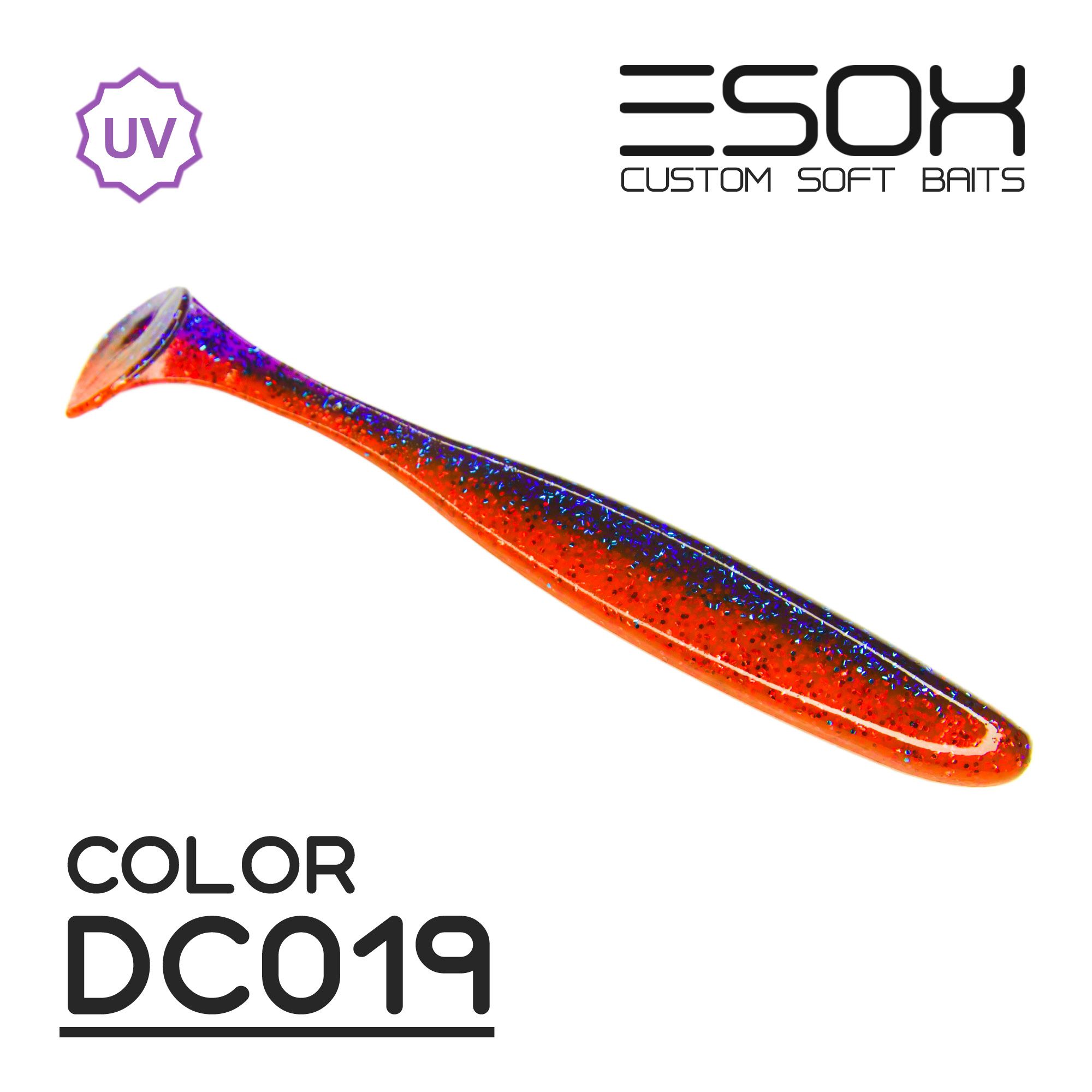 

Силиконовая приманка Esox Sheasy 120 мм цвет dc019 4 шт, Разноцветный, Sheasy