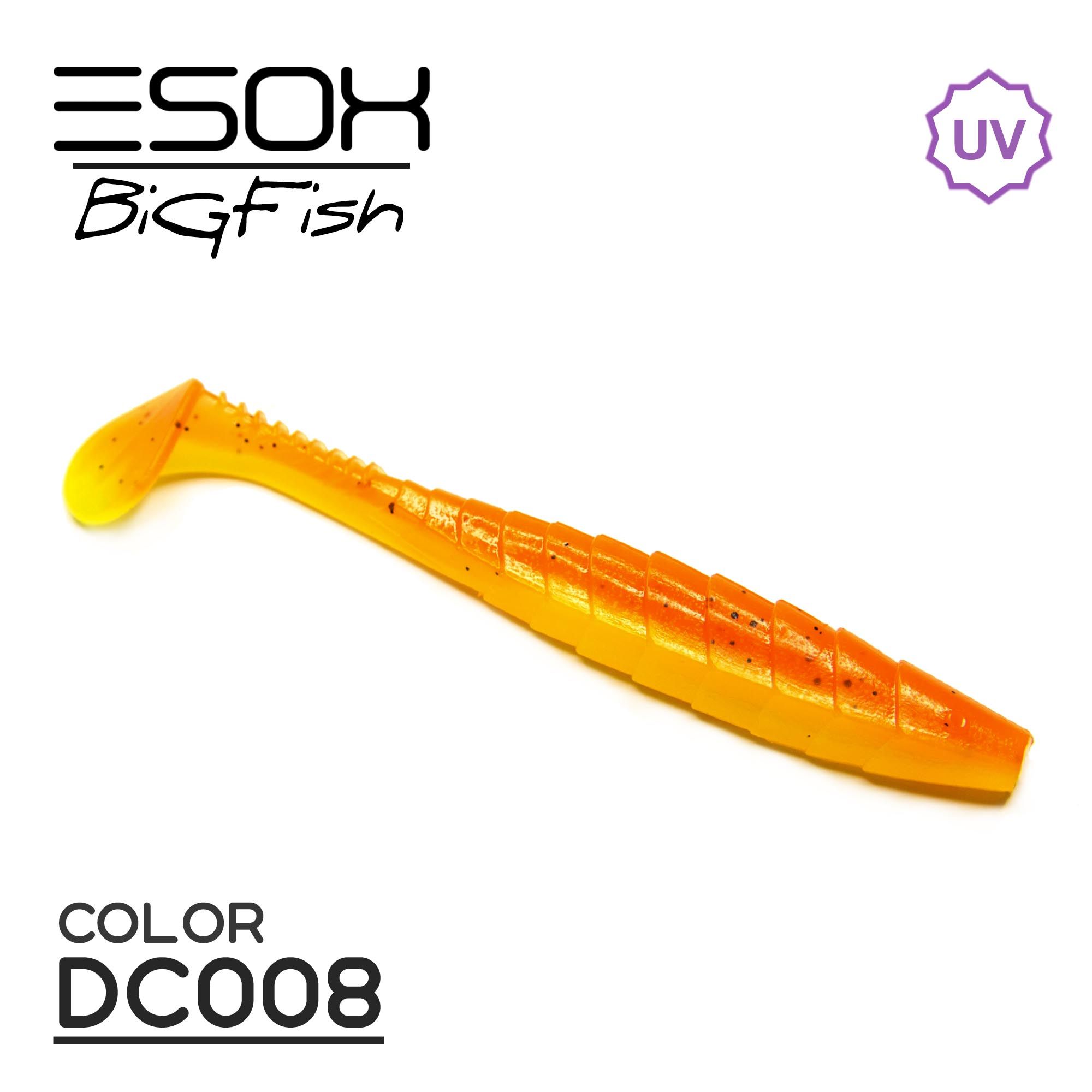 

Силиконовая приманка Esox Gekasa 127 мм цвет dc008 4 шт, Разноцветный, Gekasa