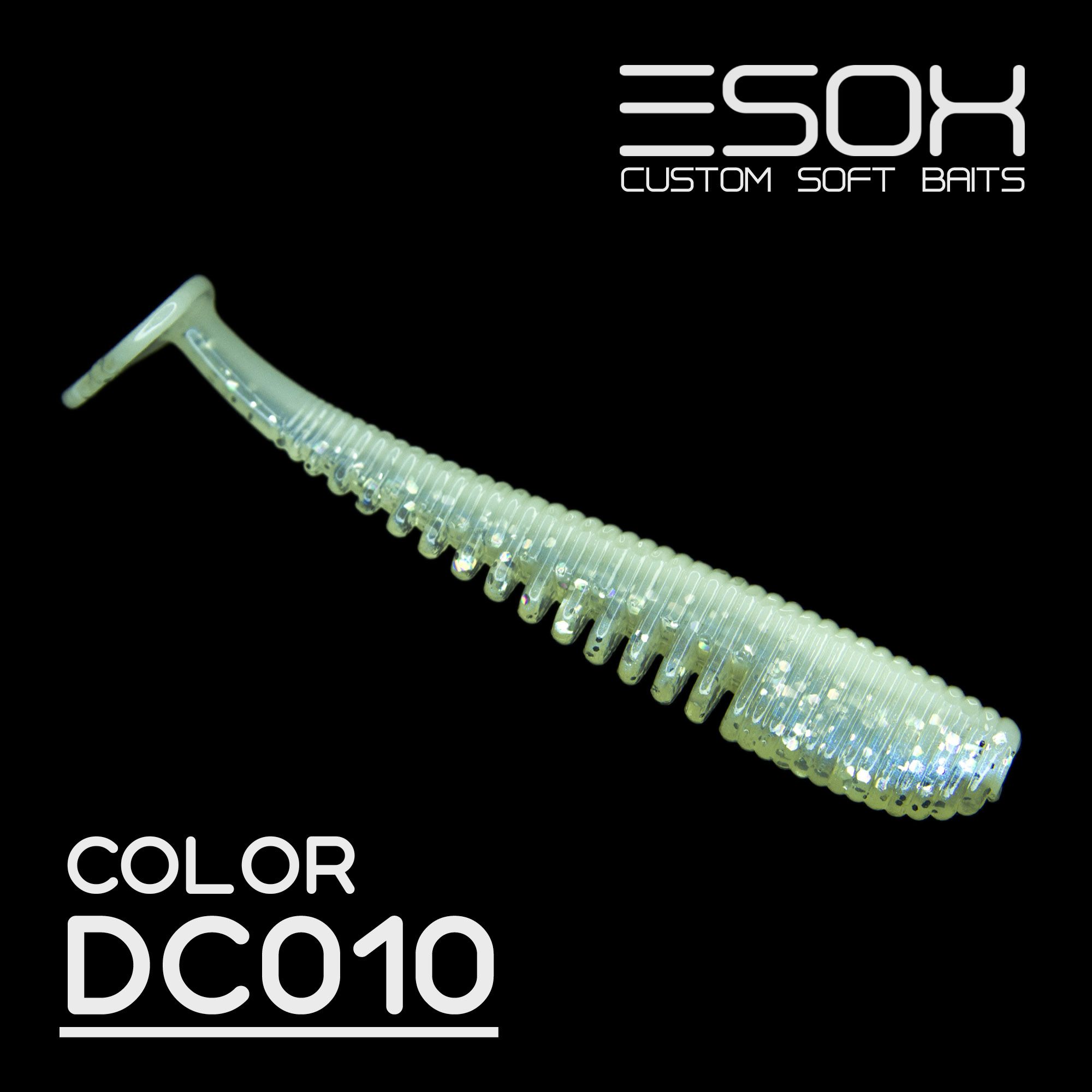 

Силиконовая приманка Esox Awanura 100 мм цвет dc010 5 шт, Разноцветный, Awanura