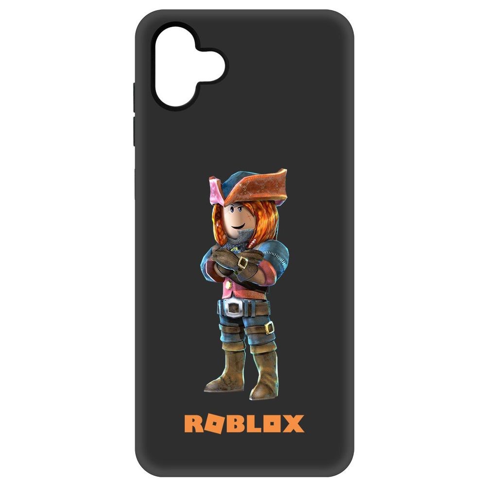 Мягкий чехол-накладка с дизайном Roblox-Эзебель для Samsung Galaxy A04 (модель A045)